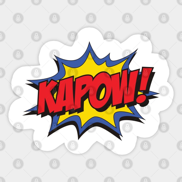 KAPOW! Sticker by MBK